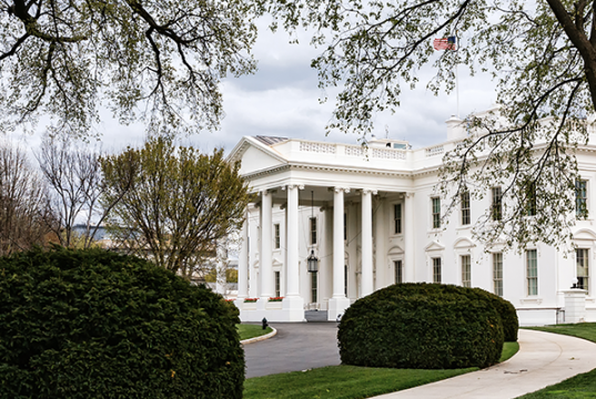 White House in Washington DC