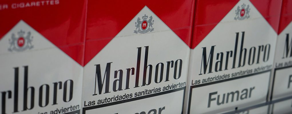 Pack of Marlboro cigarettes