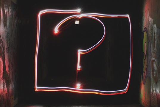 question red mark