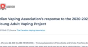 Canadian Vaping Association’s response