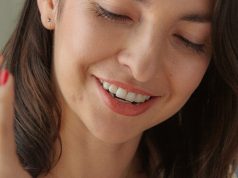 woman smoking marijuana