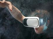 Yale Attempts Vape Prevention Through The Use Of Virtual Reality young man with virtual reality glasses