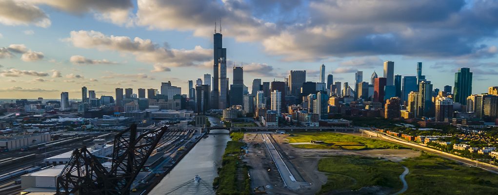 View of Chicago