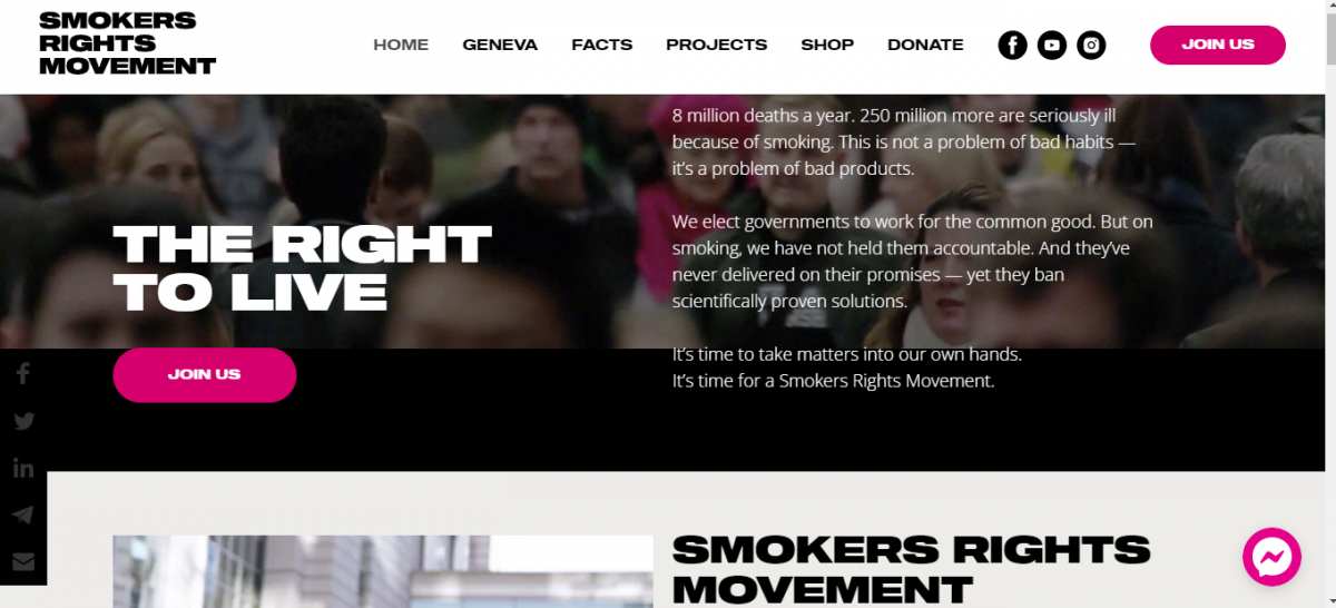 Smokers Rights Movement Fighting for Smokers’ Access to Safer