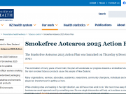 New Zealand’s Smokefree 2025 Action Plan Was Launched Last Week