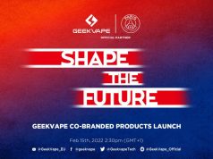 GEEKVAPE will release Paris Saint-German Co-branded products in Champions League game