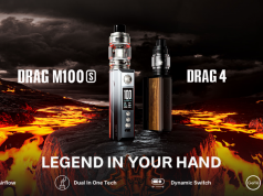 The Single Battery Version of VOOPOO DRAG 4, DRAG M100S Officially Released