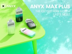ANYX Showcases its New Product ANYX MAX PLUS at VapeCon -The Closed Pod System Lasts Most