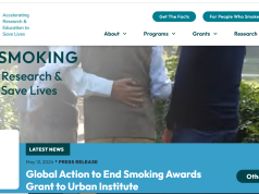 The Foundation for a Smoke-Free World Unveils New Name, Logo and Website, While Announcing Research Grant