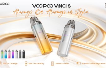 VOOPOO VINCI S Is Here: 2000 mAh Power, 40 W Performance, Breathtaking Aesthetics