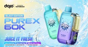 DOJO PUREX 60K Introduces Blast Edition: Five New Flavors for the World’s First INSTA-JUICED™ Vape
