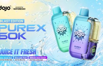 DOJO PUREX 60K Introduces Blast Edition: Five New Flavors for the World’s First INSTA-JUICED™ Vape