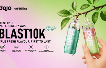 DOJO Launches BLAST10K Fresh: UK’s First Vape with INSTA-JUICED™ Technology and Industry-first Matcha Strawberry Flavour