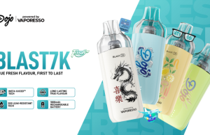 DOJO Launches BLAST7K Fresh: An Accessible New Chapter for Fresh Vaping, Unveiling DOJO’s New Logo and Four Distinct Design Vibes