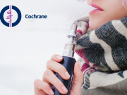 Cochrane: vaping beats nicotine replacement therapy for quitting smoking An e-cigarette next to a tobacco cigarette.